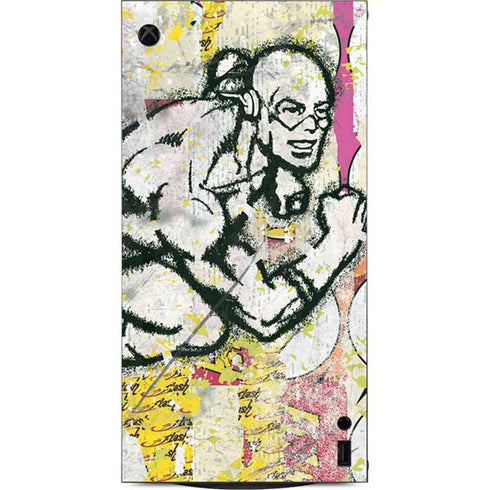 DC Comics The Flash Retro Abstract Running Pose XBox Series X Digital Edition Console Skin